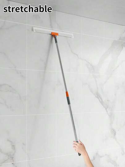 1 قطعة مكنسة من السيليكون ، منظف نوافذ ذو مستوى عالي ، ممسحة أرضيات منزلية ، حمام ، مكنسة سحرية من السيليكون لتنظيف المياه