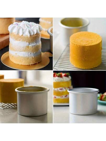 قالب كيك ، قالب خبز كعكة الشيفون ، قالب كيك عالي ، قالب كيك قابل للفك ، قالب كيك دائري من سبيكة الألمنيوم ، مناسب للاستخدام العائلي وحفلات