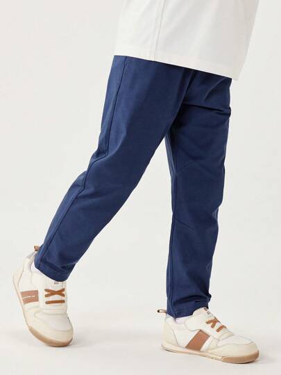 mini bala بناطيل أطفال سريعة الجفاف فضفاضة من القطن طويلة لصيف 2025