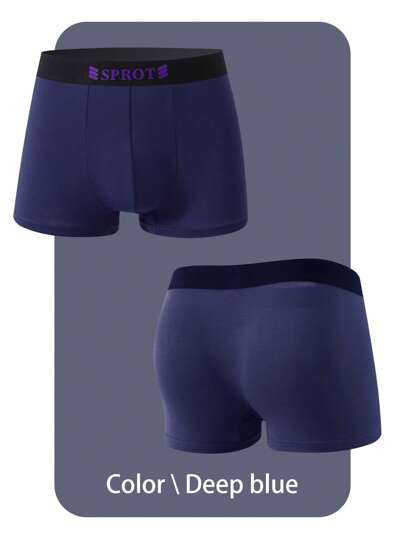 EasyFave 5 أزواج من سراويل قصيرة مصنوعة من الملابس الداخلية الرجالية متنوعة الألوان