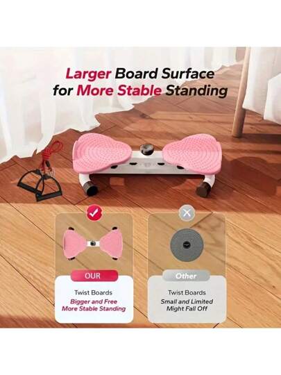 جهاز تدريب الخصر قابل للتعديل المقاومة، معدات اللياقة البدنية الصامتة للمنزل، تمارين الخصر للساقين، تدريب الجسم بالكامل ، معدات تدريب الأساسية للمنزل، المكتب، اليوغا، البيلاتس، النادي الرياضي