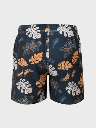 Manfinity VDAYZ شورتات شاطئ رجالية موضة، مناسبة للصيف