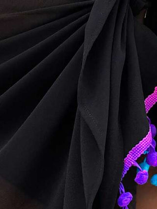 Swim Basics غطاء شبكي قصير للنساء البدينات على الشاطئ