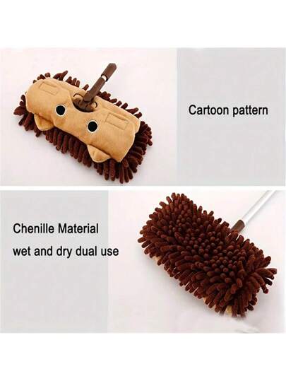 قطعة واحدة، امساحة منزلية صغيرة، لعبة ممسحة محمولة، لعبة تنظيف الأرضيات، مستلزمات التنظيف، أدوات التنظيف، مستلزمات العودة إلى المدرسة'