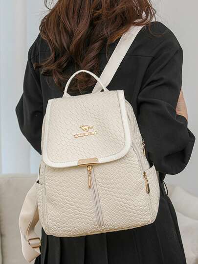 حقائب ظهر نسائية من الجلد الناعم عالية السعة، حقائب ظهر كاجوال للسفر للسيدات، حقائب للمراهقات, Machial Feminina