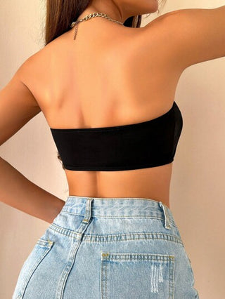 Shein Underwear&Sleepwear Basics 2 حبة/طقم ملابس داخلية نسائية ملونة، صدرية ذات إغلاق أمامي مبطنة