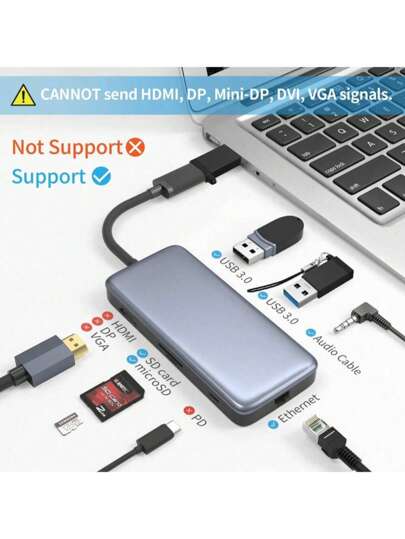 1-2 محول نوع C إلى USB A ، محول أنثى USB A 3.0 ذكر نوع C متوافق مع كمبيوتر لاب توب آبل برو/ آير و آي باد و آي ماك، لوحة المفاتيح، الماوس، الطابعة، محرك الأقراص الصلبة، المحور وغيرها من الأجهزة من نوع C