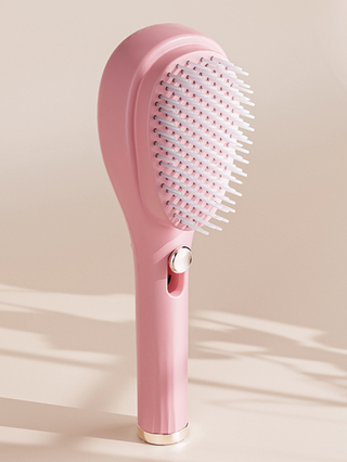 مشط سحري قابل للتمديد مع شعيرات السيليكون المضادة للكهرباء الساكنة لتدليك الرأس وإضافة الحجم، تصميم محمول للتنظيف أثناء التنقل، أداة توابع الشعر البسيطة للاستخدام اليومي قطعة واحدة