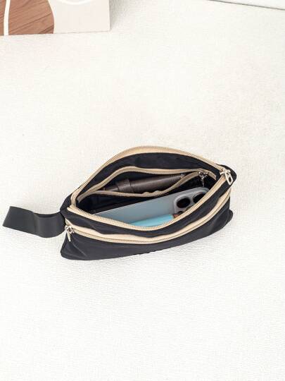 حقيبة كلاتش خفيفة الوزن وأنيقة، حقيبة هاتف متعددة الاستخدامات للتنقل اليومي، منظم للسفر