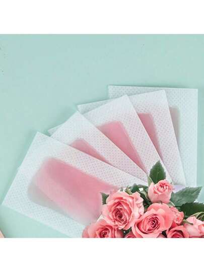 10 شريط شمع للوجه، إزالة شعر الوجه، مجموعة إزالة شعر سريعة وبدون آلام، لجميع أنواع البشرة