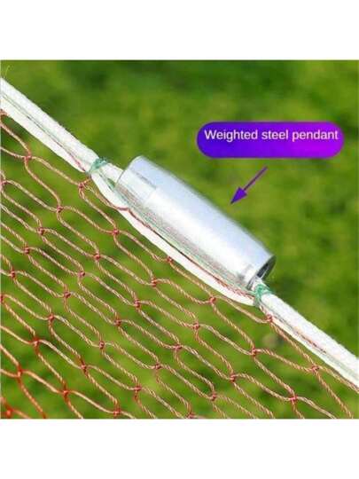 شبكة صيد مصنوعة من مادة خط الإطارات، ارتفاعها 2.9 متر، قطرها المفتوح حوالي 3.6 متر، ثلاثة مواصفات مختلفة