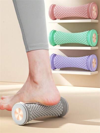 1 عجلة تدليك لتنشيط الوتر وعضلات الساق لليوجا والضغط علي القدم، أداة تدريب ليلة الفالنتاين وعيد الأم والاحتفالات، هدية مناسبة للاستخدام المنزلي والأغراض المتعددة