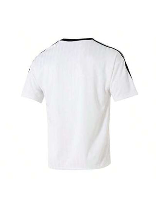 Adidas Originals تي شيرت رجالي رياضي من ADICOLOR POLY T بأكمام قصيرة وراحة وراحة نصف كم، مناسب للجري واللياقة البدنية والتدريب، IM9459