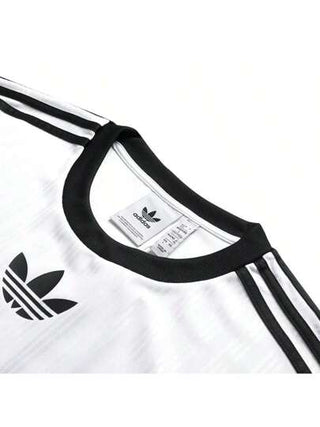 Adidas Originals تي شيرت رجالي رياضي من ADICOLOR POLY T بأكمام قصيرة وراحة وراحة نصف كم، مناسب للجري واللياقة البدنية والتدريب، IM9459