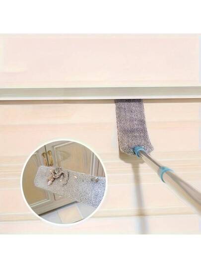 قطعة واحدة شبكة قابلة للتمديد بخيارين للون، شفرة تجميع الغبار لتنظيف الأثاث والأريكة والسرير والمراوح والفراغات في الحمام