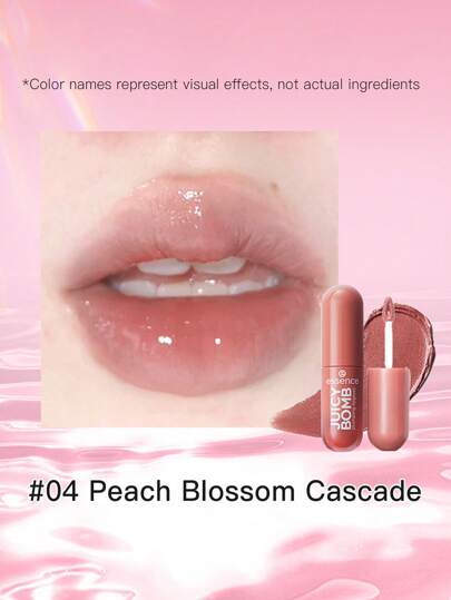 Essence جلوس آسنس JUICY BOMB شفاه مكبرة 04 براعم الخوخ - 2.6مل