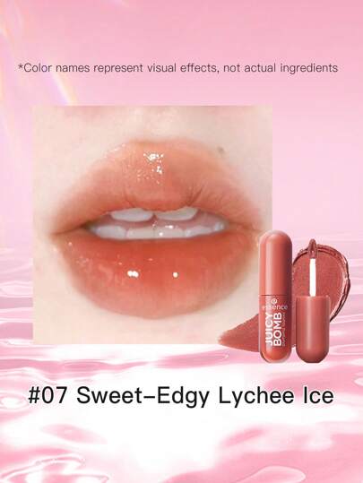 Essence لمعان الشفاه منتفخ Essence JUICY BOMB 07 الحلوة الحمضية - 2.6 مل