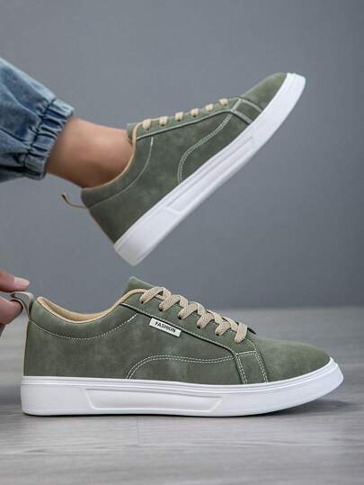 أحذية رياضية رجالية موضة 2025 ، أحذية كاجوال عصرية رجالية ، أحذية ألعاب التزحلق ذات رباط ، أحذية ألواح التزحلق الرجالية ، أحذية شخصية للشوارع الرجالية