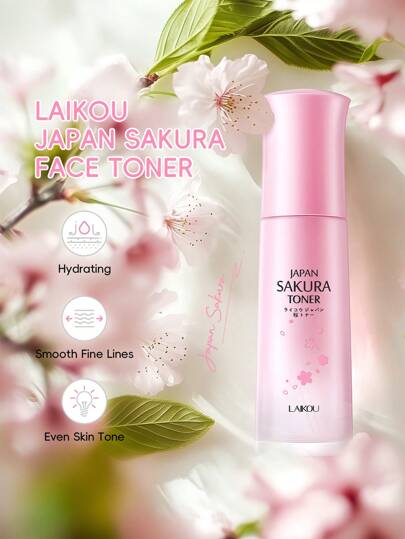 LAIKOU 3 قطع سيروم الوجه، كريم الوجه، ومنظف بشرة من لايكو اليابانية للعناية بالبشرة بال-- سُكُرا العميقة المغذية، تجديد البشرة، تقليل المسام، تفتيح البشرة، مرطب ومضاد للتجاعيد، هدية مناسبة للسفر، للأمهات، الزوجات، الأخوات، المراهقات، صديقات الفتيات،...