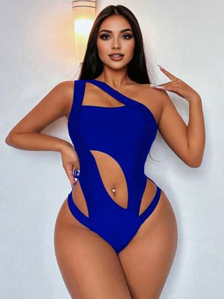 مايوه حريمي قطعة واحدة Swim SXY بكيني إنيق وجذاب من قطعة واحدة، تصميم عصري ذو طابع بسيط مناسب للصيف