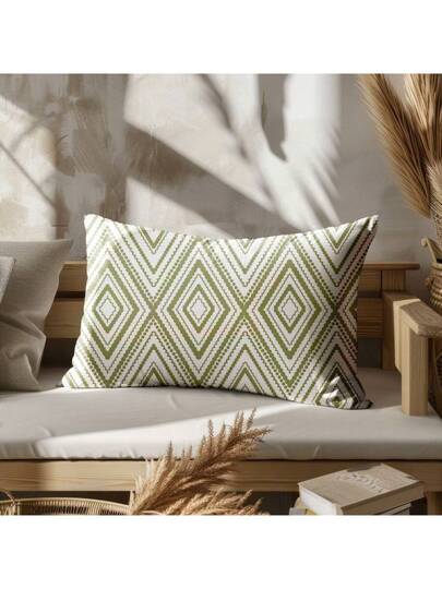 2 كسوة وسادة خصر مستطيلة ، وسادة أريكة ذات أسلوب بوهيمي ،طرية وناعمة ، 30 سم * 50 سم ، بدون حشوة ، وسادة غرفة النوم ، وسادة أريكة زخرفية ، ديكور المنزل ، أغطية أرائك ، للنوم والراحة، وسادة خارجية