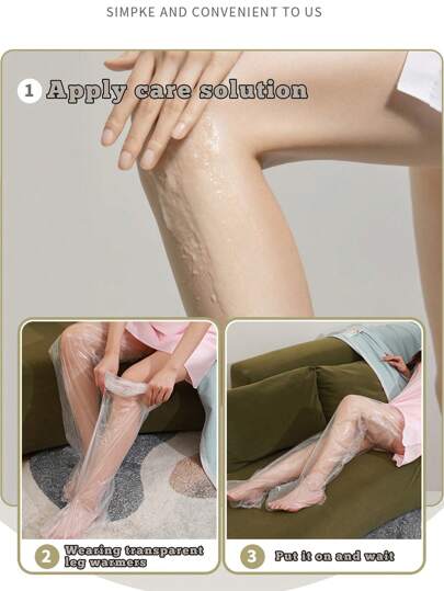 200 قطعة/ عبوة جوارب بلاستيكية شفافة قابلة للتخلص منها، غطاء للقدم، قناع للقدم، نقع للقدم، تغطية للتجريب على الأحذية