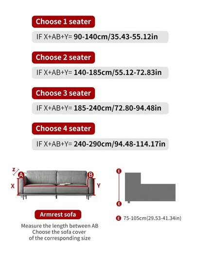 قطعة واحدة غطاء حماية كامل للأريكة الحديثة ، بطباعة الرخام ، مناسب لديكور أريكة غرفة المعيشة / المكتب