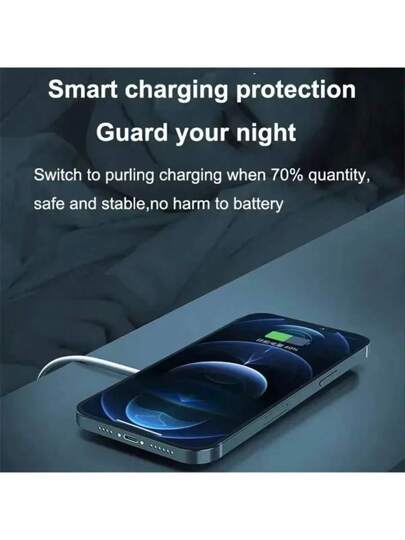 شاحن لاسلكي مغناطيسي من نوع VIKEFON صغير السرعة شحن لاسلكي سريع من نوع C وسادة قاعدة الهاتف