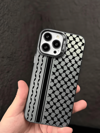 غطاء هاتف على شكل وشاح رأس للصدامات، متوافق مع هواتف آيفون 16 15 14 13 12 11 برو ماكس X XR XSMax 8 12 بلس، غطاء خلفي مات مقاوم للسقوط، يتناسب أيضًا مع هواتف Galaxy A03 و A05 و A05S و A12 و A14 و A15 و A32 4G/5G و A35 و A52/A52s 5G