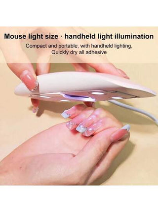 طقم أدوات المناكير، مصباح أظافر جل، مجفف أظافر LED، مبرد أظافر، أدوات منزلية DIY صغيرة محمولة عملية للمناكير، معدات صالون الأظافر