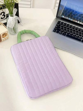 أحذية أوكسفورد حريمي حقيبة يد نسائية بطراز حديث ، حقيبة كمبيوتر 15.6 بوصة ، حقيبة أعمال بلون أحادي مع تطريز ، تناسب أجهزة الكمبيوتر المحمول 15.6/14 بوصة (حجم كبير) ، وأجهزة الكمبيوتر اللوحية 11 بوصة (حجم صغير)