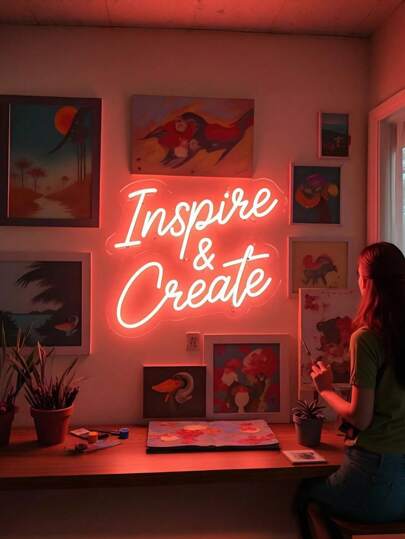 لوحة إنارة نيون مخصصة قابلة للتعتيم، لافتة نيون شخصية هدية عيد الحب، لافتة نيون ديكور منزلي، خلفية زفاف بتغذية من منفذ USB