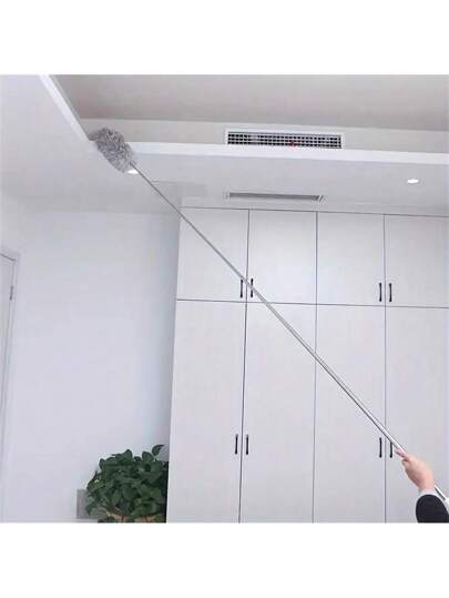 منظف السقف بمقبض قابل للتمديد، فرشاة منظف قابلة للسحب، منظف قابل لإعادة الاستخدام والغسيل لمروحة السقف، الأثاث، السيارات، مستلزمات التنظيف، أدوات التنظيف، هدية عيد الميلاد