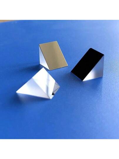 منشور زجاجي بصري K9 مطلي باللون الأسود، منشور انعكاس زاوي ، منشور متساوي الأضلاع زاوي القائمة