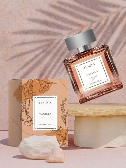 1 قطعة بخاخ مُنعش بروائح الفانيليا 50 مل - رائحة دائمة ومزيل للروائح ، متعدد الاستخدامات للمنزل والمكتب والحمام والموزعات ، فكرة هدية عيد الحب