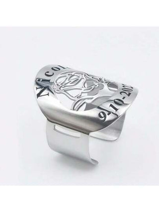 قطعة واحدة من ملحقات الستيثوسكوب المخصصة من الفولاذ المقاوم للصدأ، يحتوي على اسم وعيد ميلاد وزهرة وملصق هوية حرفي، دبابيس ممرضة، موضة الخريف، البساطة، البساطة، الترفيه، العتيقة المخصصة، هدية مميزة للصديقات والأمهات والعائلة والأصدقاء