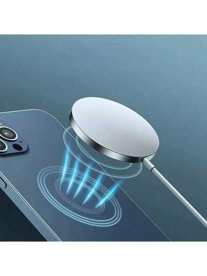 شاحن لاسلكي مغناطيسي سريع 15 واط، متوافق مع أيفون 15/14/13/12/برو ماكس/إكس آر/إكس إس ماكس، متوافق مع جالاكسي إس 23/إس 22/إس 21/إس 20، وميت 60 برو/50/40، متوافق مع ايربودز 2/3، شاحن لاسلكي سريع بشكل قرص، شاحن لاسلكي متوافق مع أيفون 16 15 14 13 12 برو ماكس