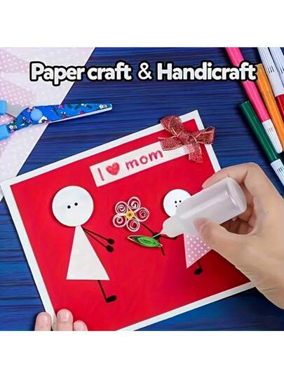 6 قطع زجاجات تطبيق بخرطوم دقيق، زجاجات قابلة لإعادة التعبئة، زجاجات ضغط بإبرة، حاويات شبه إبرة للصق 0.34 أونصة، ألوان عشوائية، تشمل 2 قمع صغير، مناسبة ل- DIY والحرف اليدوية والمختبر والرسم والحبر والفن التشكيلي - مواد بلاستيكية متينة