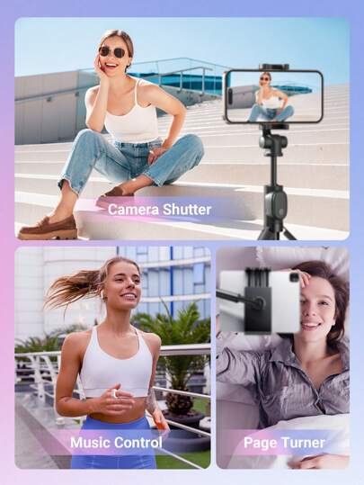 Teckwe جهاز تحكم لاسلكي عن بعد لغلق الكاميرا