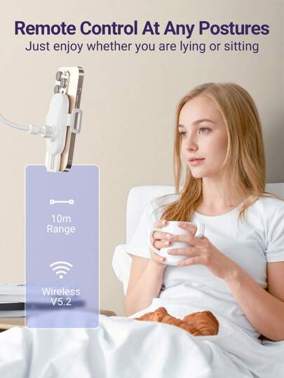 Teckwe جهاز تحكم لاسلكي عن بعد لغلق الكاميرا