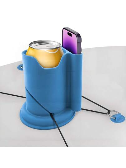 حامل كوب الكياك، حامل كوب الكياك 2 في 1 لوحة أقراص الهاتف المحمول، لوحة الألواح الشراعية، ملحقات ألواح التزلج، والقوارب الشراعية والكياك والإكسسوارات لجميع أنواع الأكواب والزجاجات