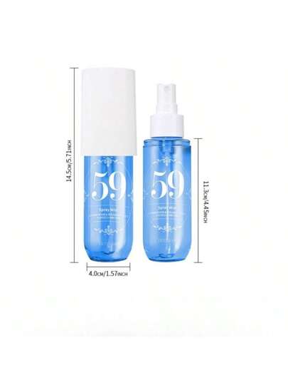 1 قطعة/2 قطعة مرطب هواء بخاخ، 90 مل، خالٍ من الكحول، هواء نقي، منعّم روائح للملابس، برائحة الزهور والفواكه، رائع للغرفة والصالة والمنزل، هدية عيد الحب لأفراد العائلة والأصدقاء، صغير وقابل للحمل، هدية مثالية