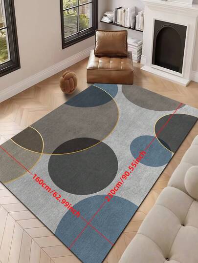 سجادة داخلية ديكورية عصرية وأنيقة، مصنوعة من مادة البلوش المخمل القصير باللؤلؤ، مناسبة لغرفة المعيشة والأريكة والنوم وأمام السرير والمطبخ والمكتب وباب المدخل والنزهات الخارجية وحبو الأطفال والتخييم في الخارج