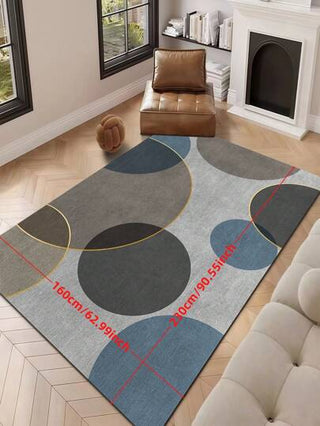 سجادة داخلية ديكورية عصرية وأنيقة، مصنوعة من مادة البلوش المخمل القصير باللؤلؤ، مناسبة لغرفة المعيشة والأريكة والنوم وأمام السرير والمطبخ والمكتب وباب المدخل والنزهات الخارجية وحبو الأطفال والتخييم في الخارج