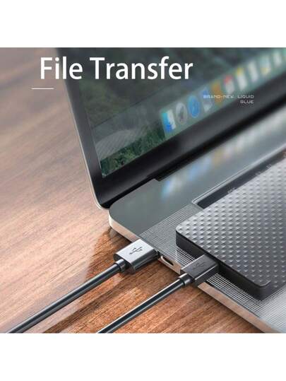 كابل USB 2.0 صغير من ميني USB إلى USB لشحن وتحويل بيانات سريعة، ماكرو USB لمشغل MP3, MP4 و كاميرات سيارة وGPS، كاميرات رقمية وأقراص صلبة وأجهزة تحكم PS3، وشحن هواتف قديمة، قطع USB من النوع ميني-B 5 دبوس