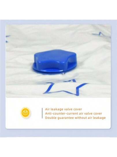 4 قطع أكياس حفظ تفريغ الهواء ذات نمط نجمي سميك وعملي، مناسبة للملابس والمراتب والبطانيات والوسائد، الأقمشة المفرغة مناديل للسفر والتخزين، مصنوعة من مواد عالية الجودة ناعمة ومتينة