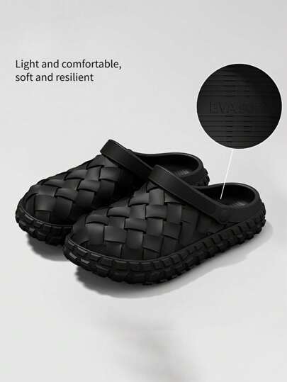 نعال رجالية منفذة قابلة للتنفس، أحذية مياه رياضية خارجية، صنادل شاطئ