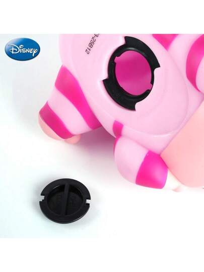 أثاث مكتبي Disney 1 قطعة بنك من البي في سي بتصميم شخصية القط المبتسم الخاص بديزني، بنك فعلي للحفاظ على المال، ذو سعة كبيرة ومظهر كرتوني جميل، ديكور داخلي ، هدية للعيد أو عيد الميلاد