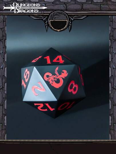 أثاث مكتبي 1 قطعة صندوق توفير الصواريخ الرسمي المرخص من دونجيونز أند دراجونز، صندوق عملة صغير لمشهد ديكور ، أكسسوارات أنيمي ، سعة كبيرة ، مصنوع من مادة البولي فينيل كلورايد المتينة ، لتزيين المكتب والغرفة المعيشية وهدية لصديق في عيد الميلاد