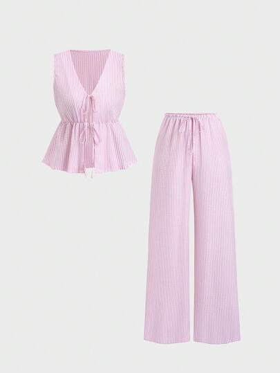 Sweetra إطلالة يومي-ة من قطعتين للنساء